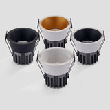 Dimmable recessed LED downlights 7W 9W 12W 15W COB LED Ceiling lamp Spotlights lampnarrow side opening LED lamp indoor lighting