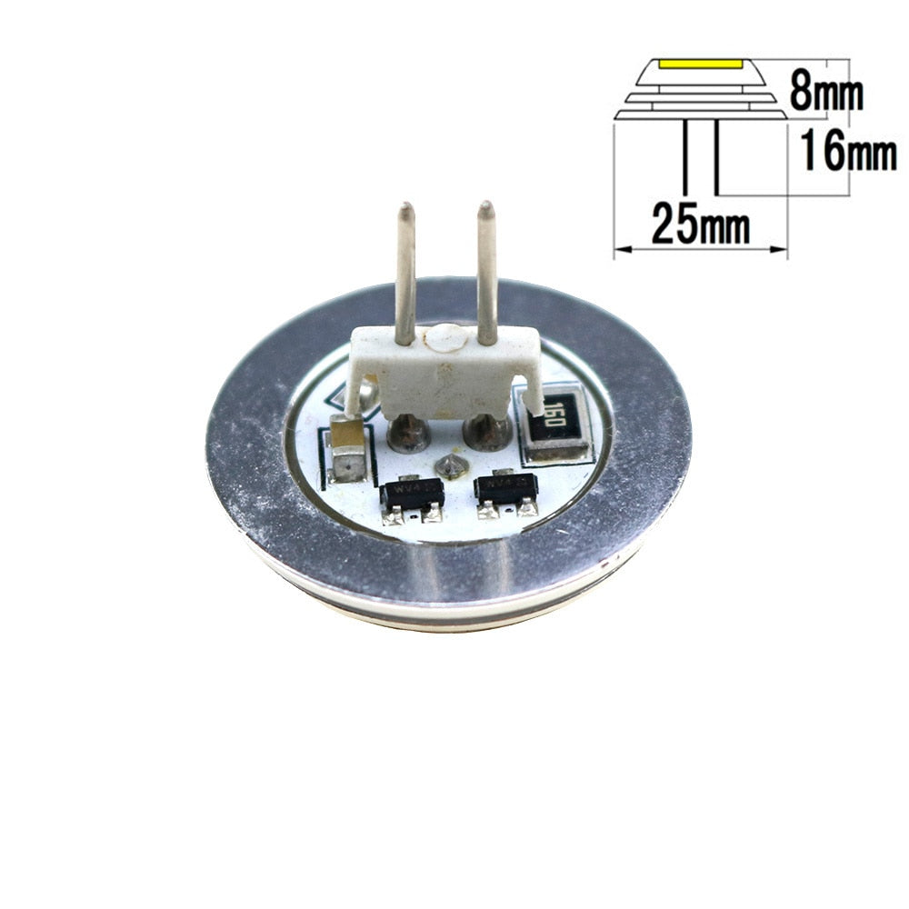 Umbrella lamp LED downlight 10PCS G4 high power LED bulb cob 2W 12V dc white warm white Chandelier UFO design led Spot Light