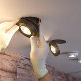 DBF Angle Adjustable 3W 5W 7W 10W Recessed Downlight AC110/220V Warm/Natural/Cold White LED Ceiling Spot Light for TV Photo