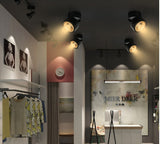 Dimmable COB LED Downlights Surface Mounted LED Ceiling Lamps 7W/10W/15W Foldable And 360° Rotatable Background Spotlights