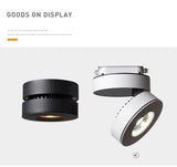 High quality Dimmable Surface Mounted LED Downlights 10W 12W COB LED Ceiling Lamp Spot Lights AC110-220V LED Lamp Indoor Lighting