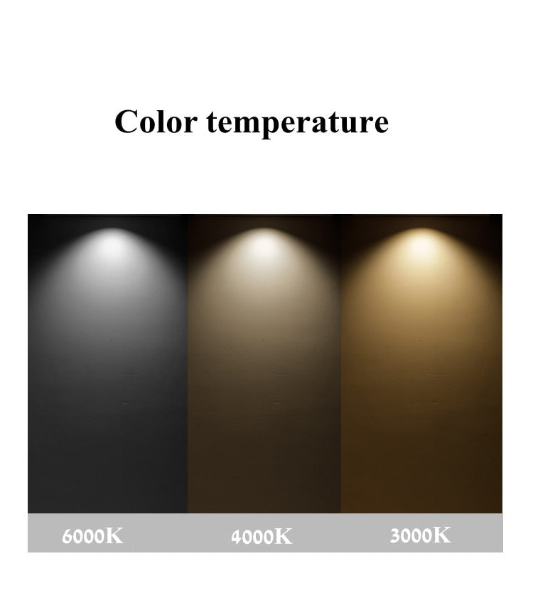 Anti-glare Recessed Ceiling Downlight lamp 7W 9W 15W 20W 35W 45W Dimmable cob led spot lights Ceiling Fixtures Lighting 85-265V