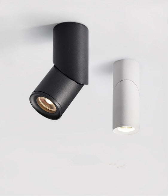 Dimmable Rotating LED Downlights 7W 9W 12W 15W COB LED Ceiling Spot Lights AC110-220V LED Wall Lamp Warm Cold White Indoor Lighting