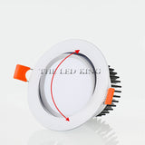 White Ultra gorgeous Dimmable LED COB Downlight AC110V 220V 6W/9W/15W/30w/60w Recessed LED Spot Light Decoration Ceiling Lamp