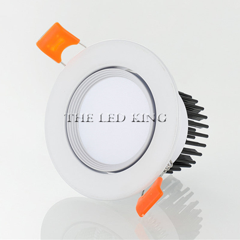 White Ultra gorgeous Dimmable LED COB Downlight AC110V 220V 6W/9W/15W/30w/60w Recessed LED Spot Light Decoration Ceiling Lamp