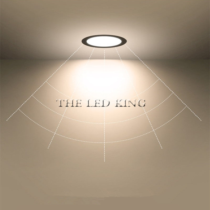 White Ultra gorgeous Dimmable LED COB Downlight AC110V 220V 6W/9W/15W/30w/60w Recessed LED Spot Light Decoration Ceiling Lamp