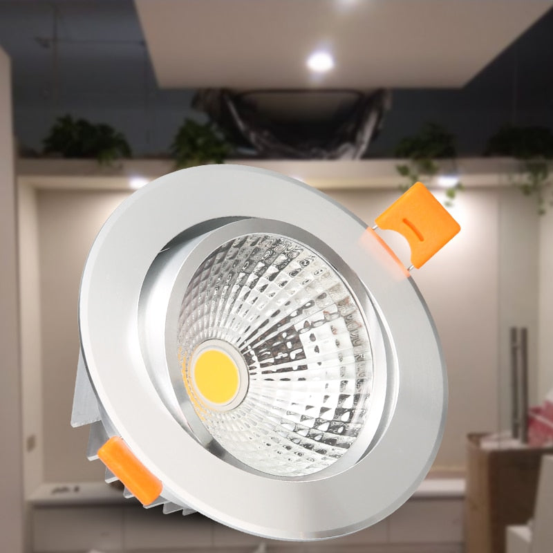 LED RGB Downlight 5w 10w 15w LED Panel Light Concealed Recessed Ceiling Lights with Remote Control Bedroom KTV Hotel Corridor