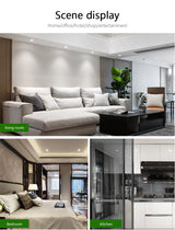 Tuya Zigbee Smart Downlight Dimmable RGBCW 7W/10W Led Ceiling Lights Spot Plafond Light Bulb Led Lamp Indoor Lighting Track Lamp