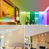 Tuya Zigbee Smart Downlight Dimmable RGBCW 7W/10W Led Ceiling Lights Spot Plafond Light Bulb Led Lamp Indoor Lighting Track Lamp