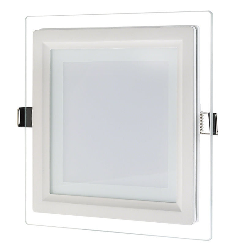 Dimmable Square LED Panel Light 6W 9W 12W 18W Recessed Ceiling Downlight AC110V 220V Driver Included