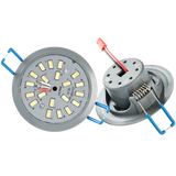 LED Crystal Spotlight Ceiling Chandelier Downlight 3000K-6500K Transform Bulb 5W Integrated Light Source 220V Retrofit Lamp