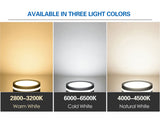 Led Downlight Center and Edge Glow Ceiling Spot Light 5W 7W 9W 12W 15W 18W Dimmable AC220V Recessed Indoor Lighting