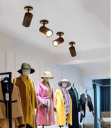 LED COB spotlights can be rotated down mounted downlights 7w 12w 20w 30w LED ceiling light spotlights for clothing store showroom