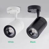 LED COB spotlights can be rotated down mounted downlights 7w 12w 20w 30w LED ceiling light spotlights for clothing store showroom