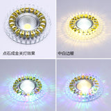 LED Downlight 3W Round Recessed Lamp 220V 230V 240V 110V Led Bulb Bedroom Kitchen Indoor LED Spot Lighting