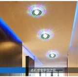 LED Downlight 3W Round Recessed Lamp 220V 230V 240V 110V Led Bulb Bedroom Kitchen Indoor LED Spot Lighting