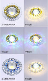 LED Downlight 3W Round Recessed Lamp 220V 230V 240V 110V Led Bulb Bedroom Kitchen Indoor LED Spot Lighting