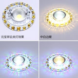 LED Downlight 3W Round Recessed Lamp 220V 230V 240V 110V Led Bulb Bedroom Kitchen Indoor LED Spot Lighting
