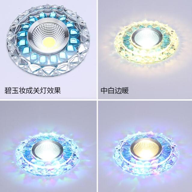 LED Downlight 3W Round Recessed Lamp 220V 230V 240V 110V Led Bulb Bedroom Kitchen Indoor LED Spot Lighting