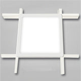 Ultra Thin Round Square AC 85-265V LED Panel Light 6W 8W 15W 20W Aluminum Ceiling Recessed Downlight open hole adjustable