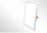 Ultra Thin Round Square AC 85-265V LED Panel Light 6W 8W 15W 20W Aluminum Ceiling Recessed Downlight open hole adjustable