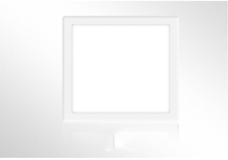 Ultra Thin Round Square AC 85-265V LED Panel Light 6W 8W 15W 20W Aluminum Ceiling Recessed Downlight open hole adjustable