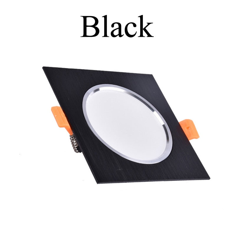 Led Downlight AC220V 240V 3W 5W 7W 9W 12W 15W LED Ceiling Round Recessed Lamp LED Spot Light For Bathroom Kitchen