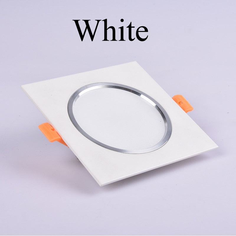 Led Downlight AC220V 240V 3W 5W 7W 9W 12W 15W LED Ceiling Round Recessed Lamp LED Spot Light For Bathroom Kitchen