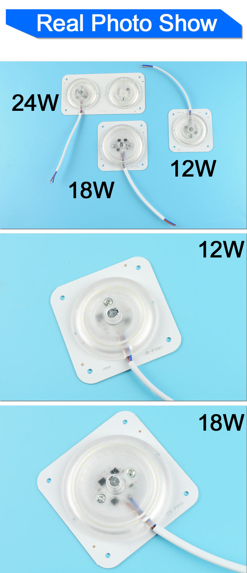 Mini Led Module Magnet Easy Install 220V 12W 18W 24W Light Board Lamp Bulb Replace For Ceiling Spot Downlight White Source Light