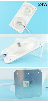 Mini Led Module Magnet Easy Install 220V 12W 18W 24W Light Board Lamp Bulb Replace For Ceiling Spot Downlight White Source Light