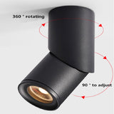 Dimmable Rotating LED Downlights 7W 9W 12W 15W COB LED Ceiling Spot Lights AC110-220V LED Wall Lamp Warm Cold White Indoor Lighting