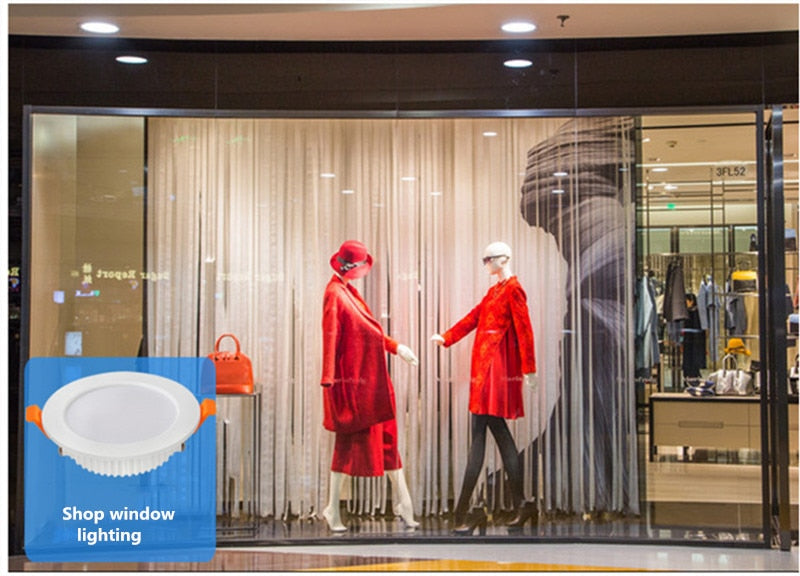 LED Downlights 3W 5W 7W 9W 12W 15W 18W 24W 30W LED Downlight Outdoor Leds Ceiling Lamp For Bathroom Bulb