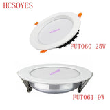 MIBOXER FUT061 FUT060 25W 9W RGB+CCT LED Downlight waterproof Ceiling Spotlight AC110V 220V recessed Led panel lights WIFI APP