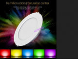 MIBOXER FUT061 FUT060 25W 9W RGB+CCT LED Downlight waterproof Ceiling Spotlight AC110V 220V recessed Led panel lights WIFI APP