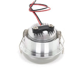 etrnLED 3W Mini LED Spotlights Angle Rotatable Adjustable 12V 24V Dimmable Recessed Downlight Ceiling Spots Light Cabinet Home