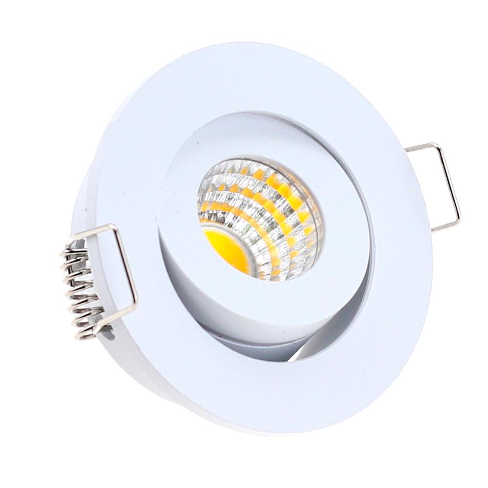 LED Spotlights Ceiling Downlights Recessed Dimmable Waterproof  For Bathroom Kitchen Bathhouse Indoor And Outdoor Lighting