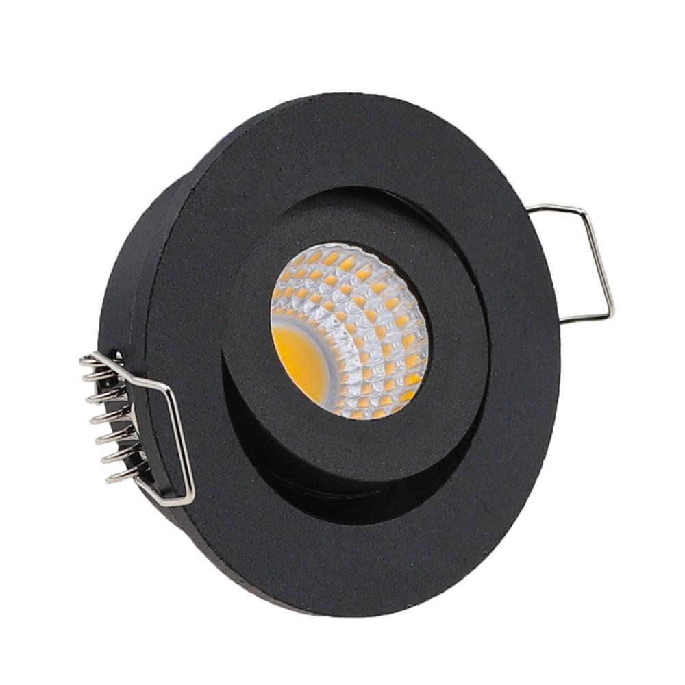 LED Spotlights Ceiling Downlights Recessed Dimmable Waterproof  For Bathroom Kitchen Bathhouse Indoor And Outdoor Lighting