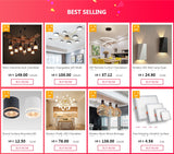 LED Spotlights Ceiling Downlights Recessed Dimmable Waterproof  For Bathroom Kitchen Bathhouse Indoor And Outdoor Lighting