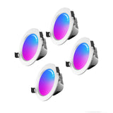 Recessed LED Ceiling Light Dimmable Smart Home Ceiling Lamp 220V 110V LED Spot Light RGB Color Changing 5W Round Downlight