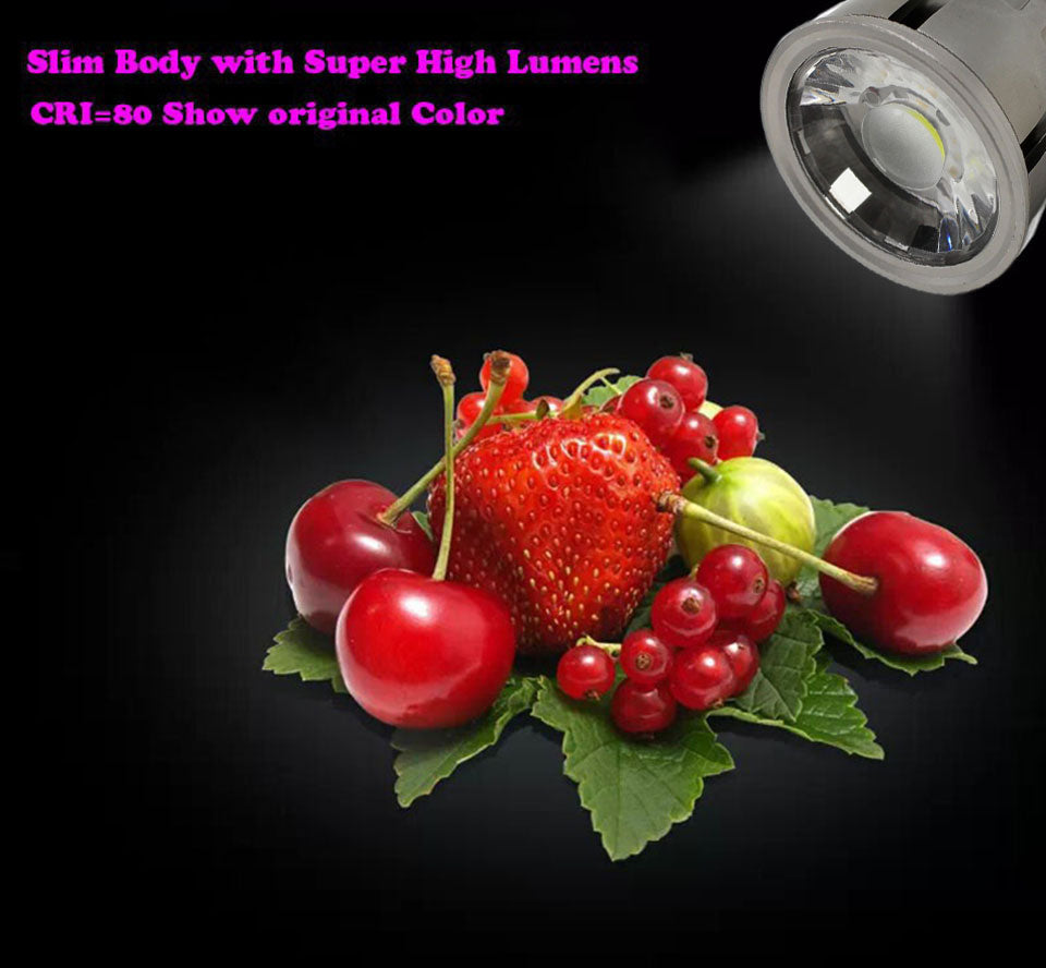 Spotlight 5W 7W 9W LED GU10 12V MR16 E27 GU5.3 220V Dimmer LED Downlight Dimmable Spot Light LED Dimming 12V Down Light