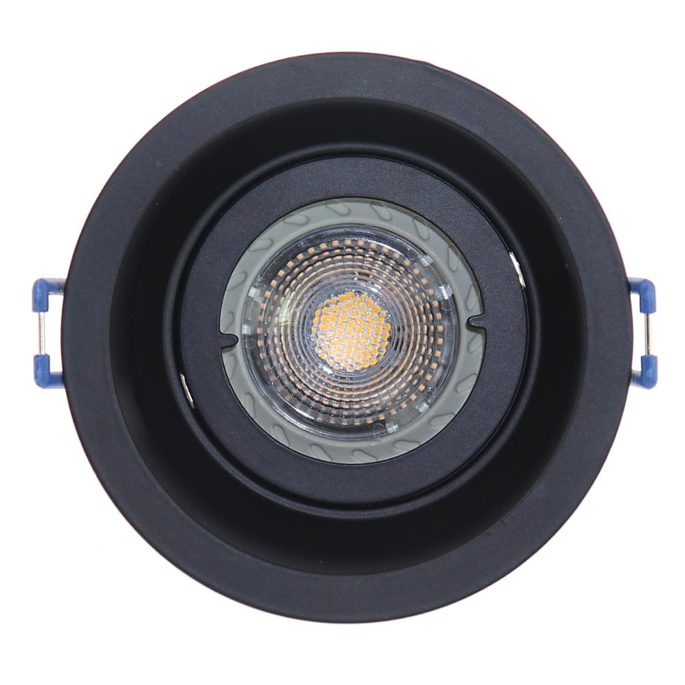 Square Embedded Led Ceiling Downlight Mount Frame Trim Ring GU10 MR16 Halogen Bulb Fitting Holder Socket Spot Lighting Fixtures