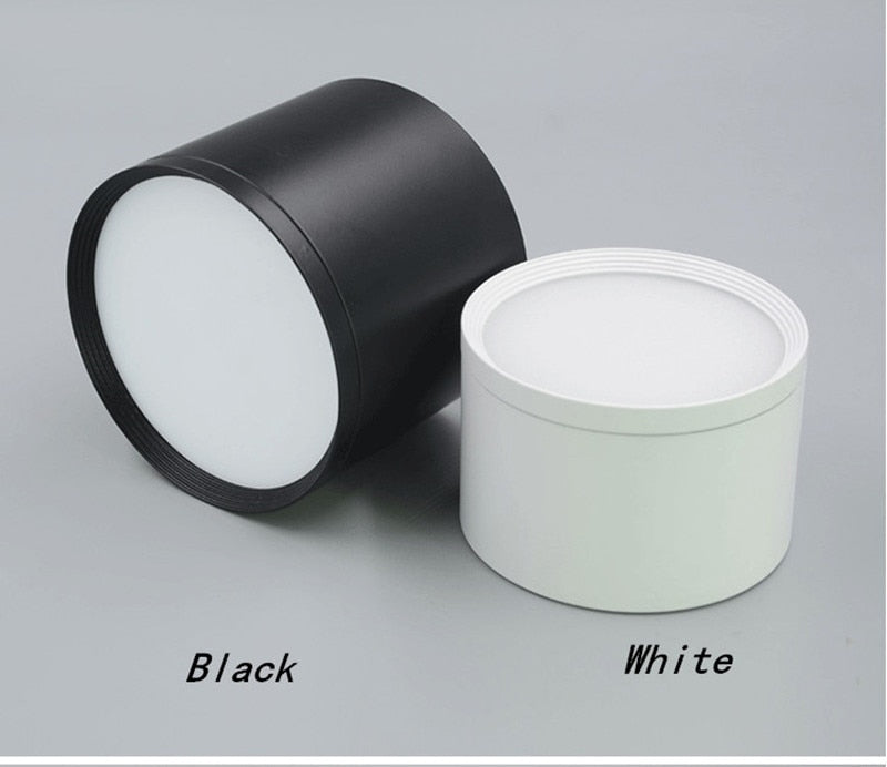 Dimmable Surface Mounted LED Downlight Ceiling Light SMD5730 9W 12W 15W 20W AC85-265V High Power Spotlight Indoor Lighting