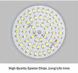 GX53 Bulb Replaceable Led Downlight Recessed Ceiling Led Lamp 45° Rotate Lighting  7w 9w 12w For Restaurant Living Room Dining