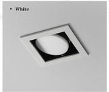 GX53 Bulb Replaceable Led Downlight Recessed Ceiling Led Lamp 45° Rotate Lighting  7w 9w 12w For Restaurant Living Room Dining