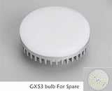 GX53 Bulb Replaceable Led Downlight Recessed Ceiling Led Lamp 45° Rotate Lighting  7w 9w 12w For Restaurant Living Room Dining
