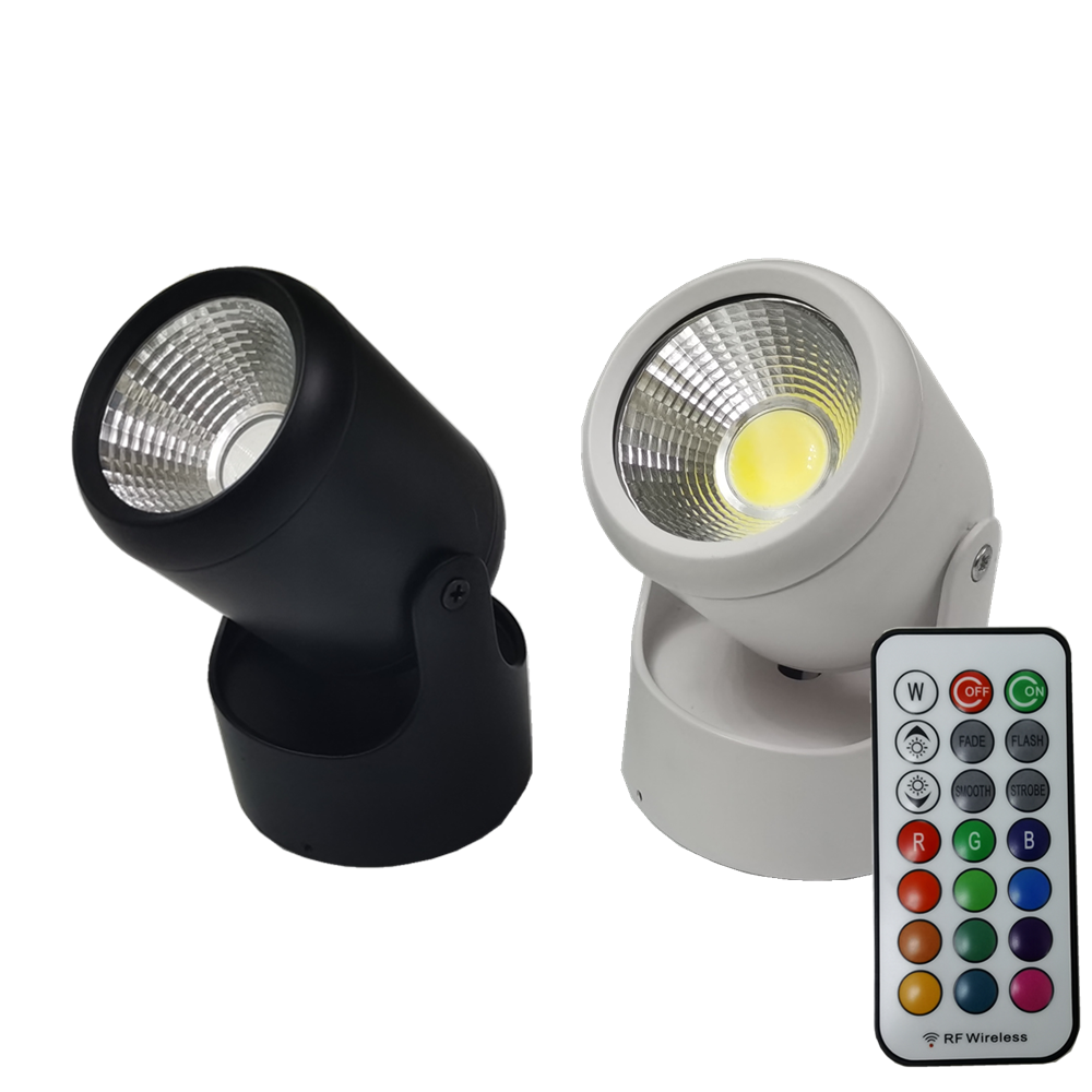 LED downlights 5W 10W 15W COB Surface Mounted Ceiling Spot light 360 degree Rotation Ceiling Downlight White AC85-265V