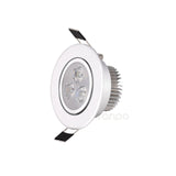 LED 3W 5W LED Recessed Ceiling Down Light Panel Lamp Cool Warm Natural White 220V 110V Downlight Spotlight for Home Office Hotel
