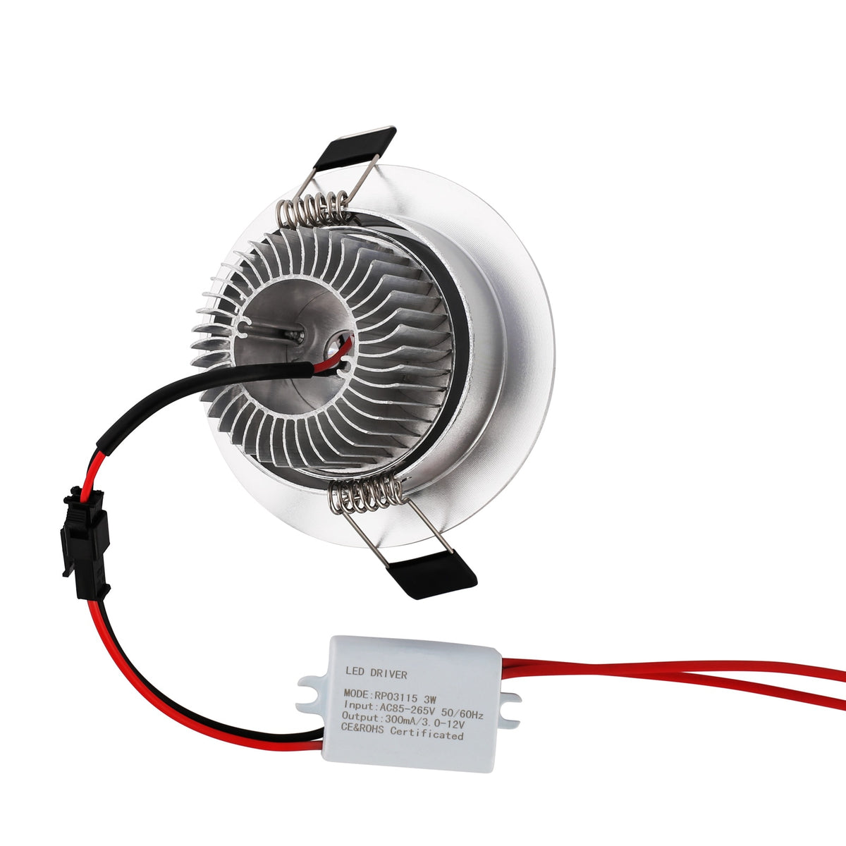 LED 3W 5W LED Recessed Ceiling Down Light Panel Lamp Cool Warm Natural White 220V 110V Downlight Spotlight for Home Office Hotel