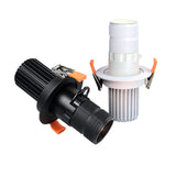 LED Ceiling Spotlights Adjustable Focus Recessed Downlight 10W/15W/20W Track Lights Ceiling Downlight For Home Shop Clothing Stor