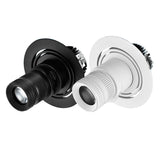 LED Ceiling Spotlights Adjustable Focus Recessed Downlight 10W/15W/20W Track Lights Ceiling Downlight For Home Shop Clothing Stor